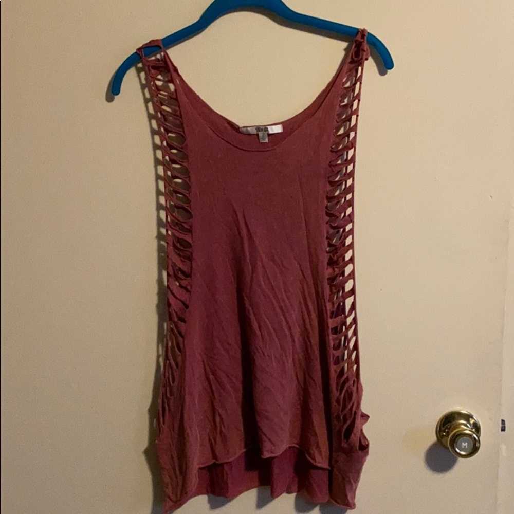 * Sold* Grungy style open side tank